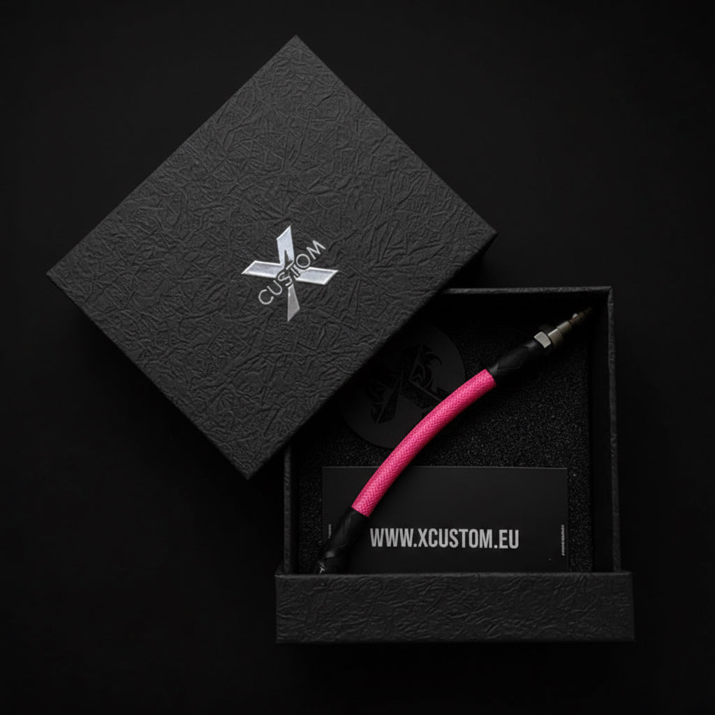 Neonovo růžová hadice X-Grip