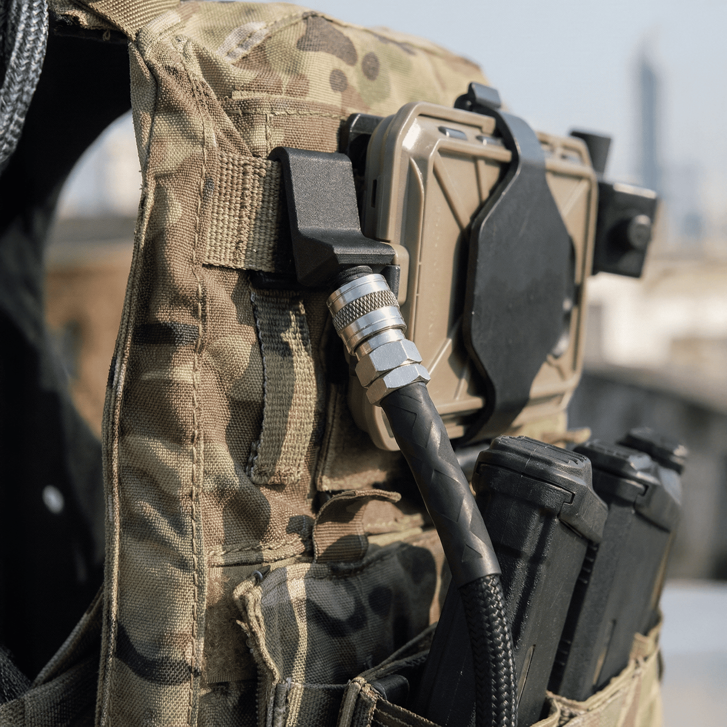 Odkládací HPA Mount pro hadice QD (Molle)